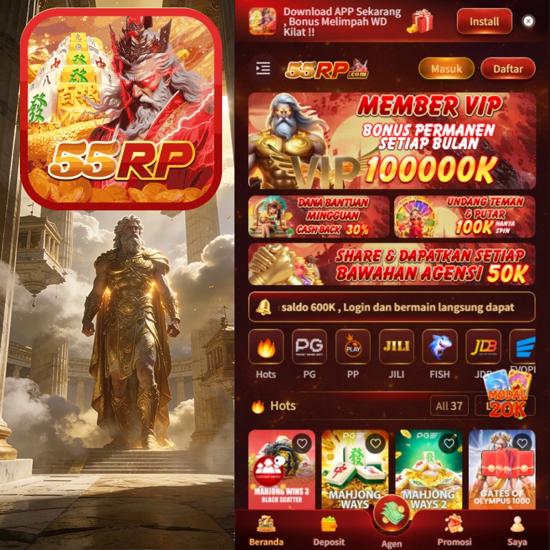 55RP - Akun 55rp App Terbaru Aman